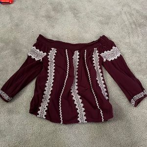 Off the Shoulder Blouse